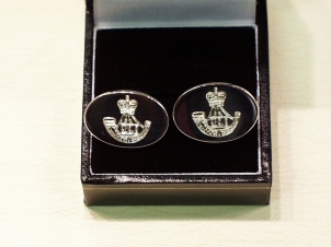 Durham Light Infantry Sterling Silver cufflinks - Click Image to Close